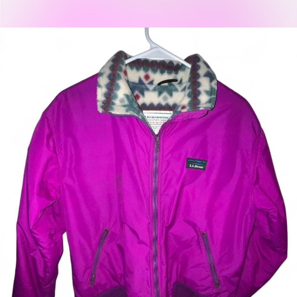 L.L. Bean Vibrant Magenta Jacket